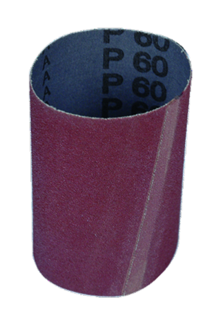 Manchon Abrasif Diamètre 80 mm - Hauteur 120 mm (Grain 60, 80, 100 ou 120)