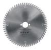 Lame circulaire carbure BOIS - Diamètre 260mm - Alésage 30mm - 60 Dents alternées négatives - Ep 2,5/1,8 - AKE