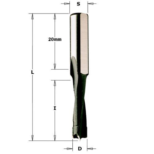 Mèche cylindrique pour machines Mafell® modele DDF40 diamètre 6 mm