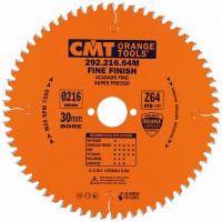 Lame circulaire CMT pour coupes de précision  - Diamètre 160mm - Alésage 20mm - 48 dents alternées - Ep 2,2/1,6 - CMT Orange tools