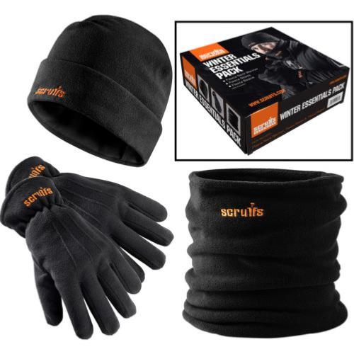 Pack hiver : Bonnet, cache cou et gants SCRUFF