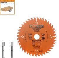 Lame circulaire CMT pour coupes transversales pour portatives - Diamètre 150mm - Alésage 20mm - 40 dents alternées - Ep 2,4/1,4 - CMT Orange tools