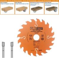Lame circulaire CMT pour coupes transversales pour portatives  - Diamètre 130mm - Alésage 20mm - 20 dents alternées - Ep 2,4/1,4 - CMT Orange tools