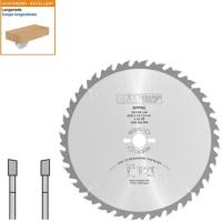 Lame circulaire CMT pour coupes en longueur - Diamètre 350mm - Alésage 30mm - 28 dents alternées - Ep 3,5/2,5 - CMT Orange tools