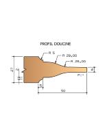PORTE-OUTILS PLATE BANDE DOUCINE - Diamtre 160mm - Alsage 30mm PAR DESSUS - ELPP025100