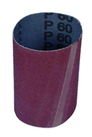 Manchon Abrasif pour cylindre LEMAN Diamètre 62 mm - Hauteur 120 mm (Grain 60, 80, 100 ou 120)
