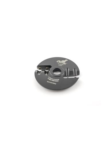 PORTE-OUTILS PLATE BANDE MULTI-PROFILS - Diamètre 160mm - Alésage 30mm PAR DESSUS - ELPP025300